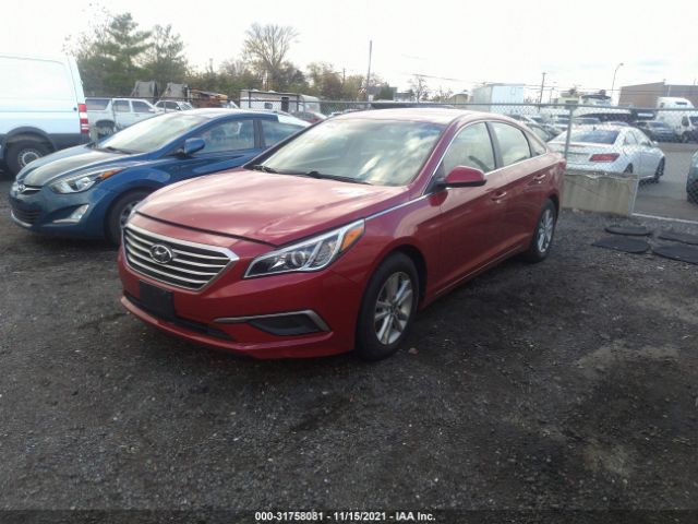 Photo 1 VIN: 5NPE24AF3HH588436 - HYUNDAI SONATA 