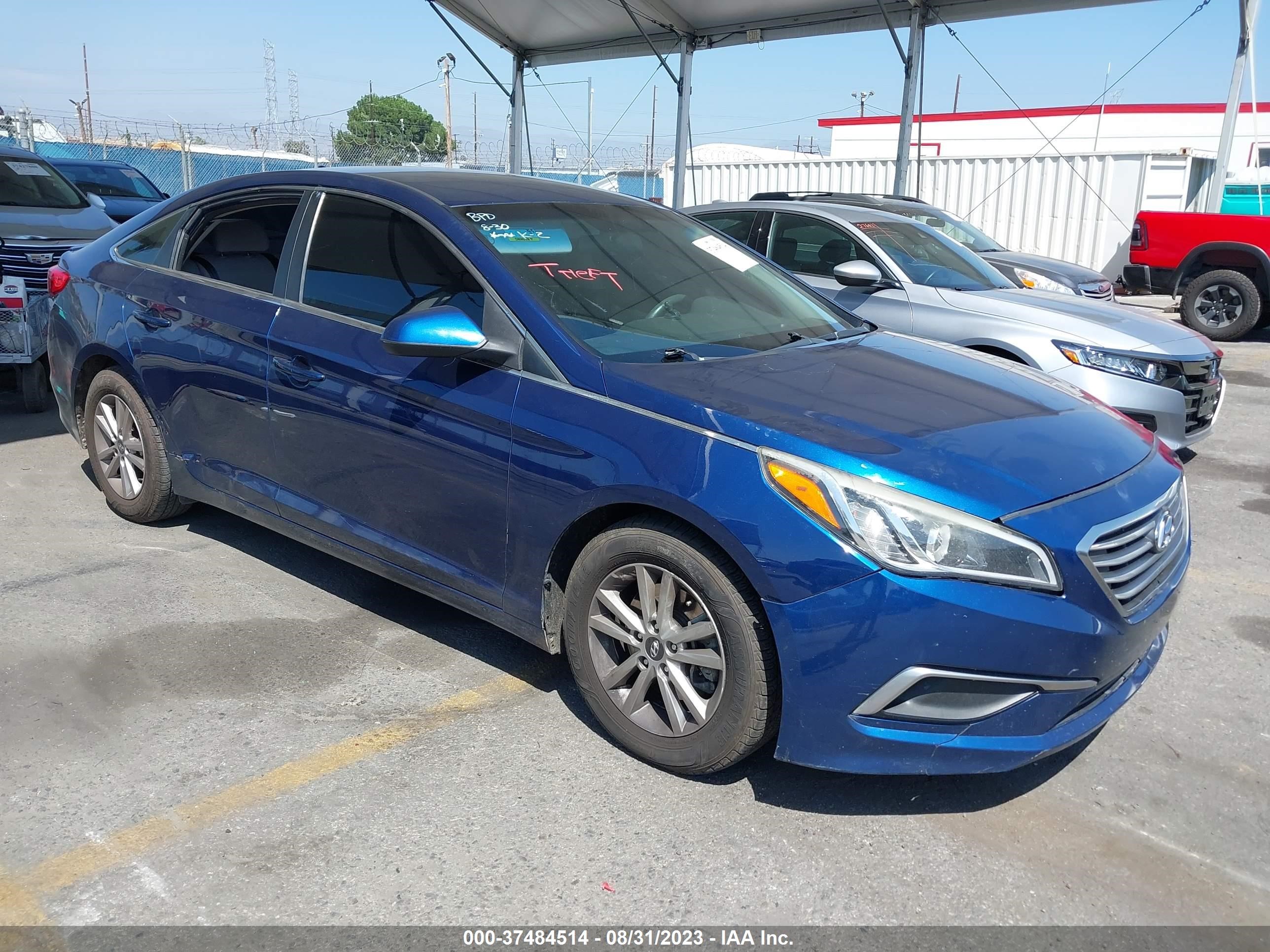 Photo 0 VIN: 5NPE24AF3HH595807 - HYUNDAI SONATA 