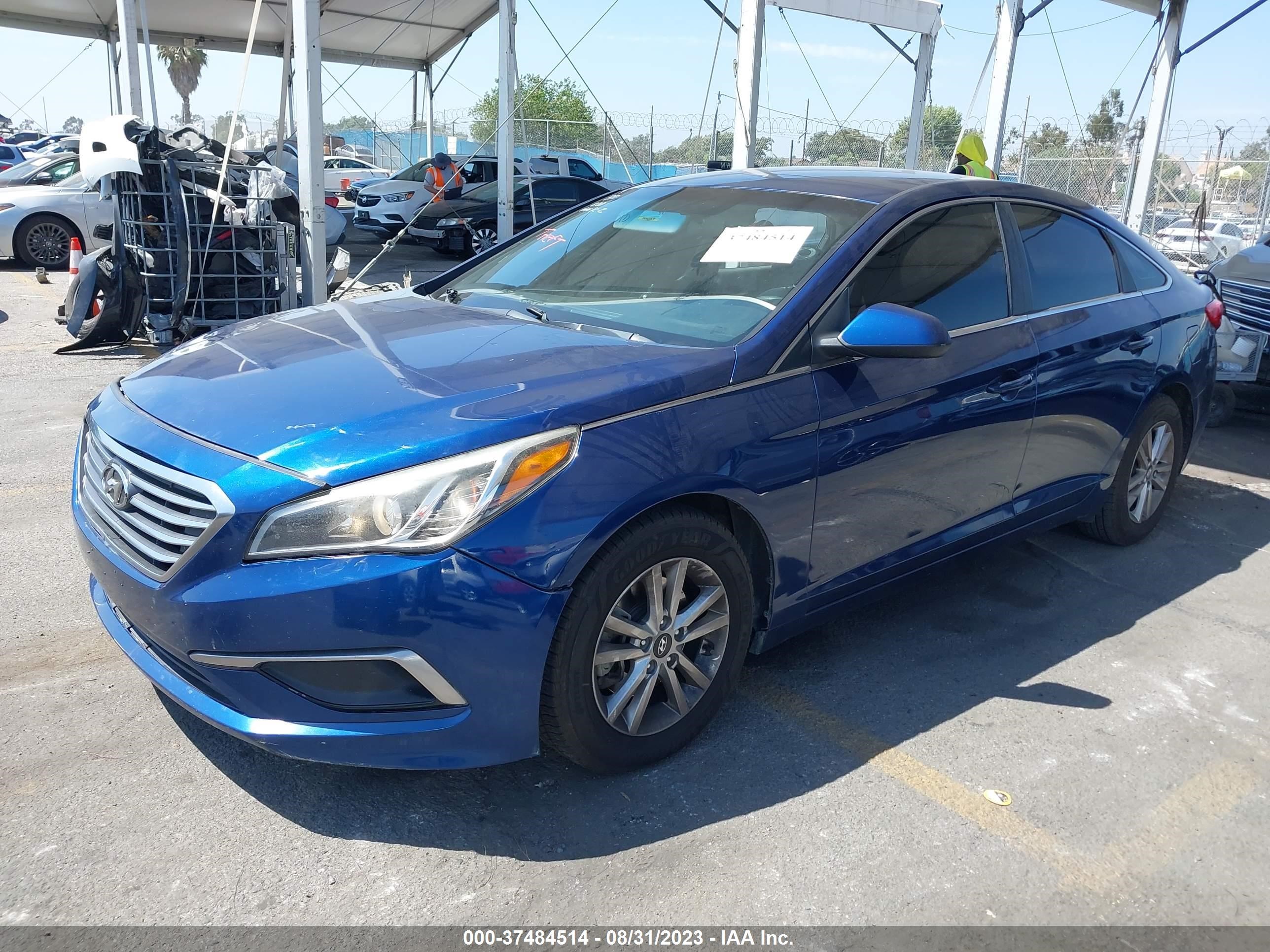 Photo 1 VIN: 5NPE24AF3HH595807 - HYUNDAI SONATA 