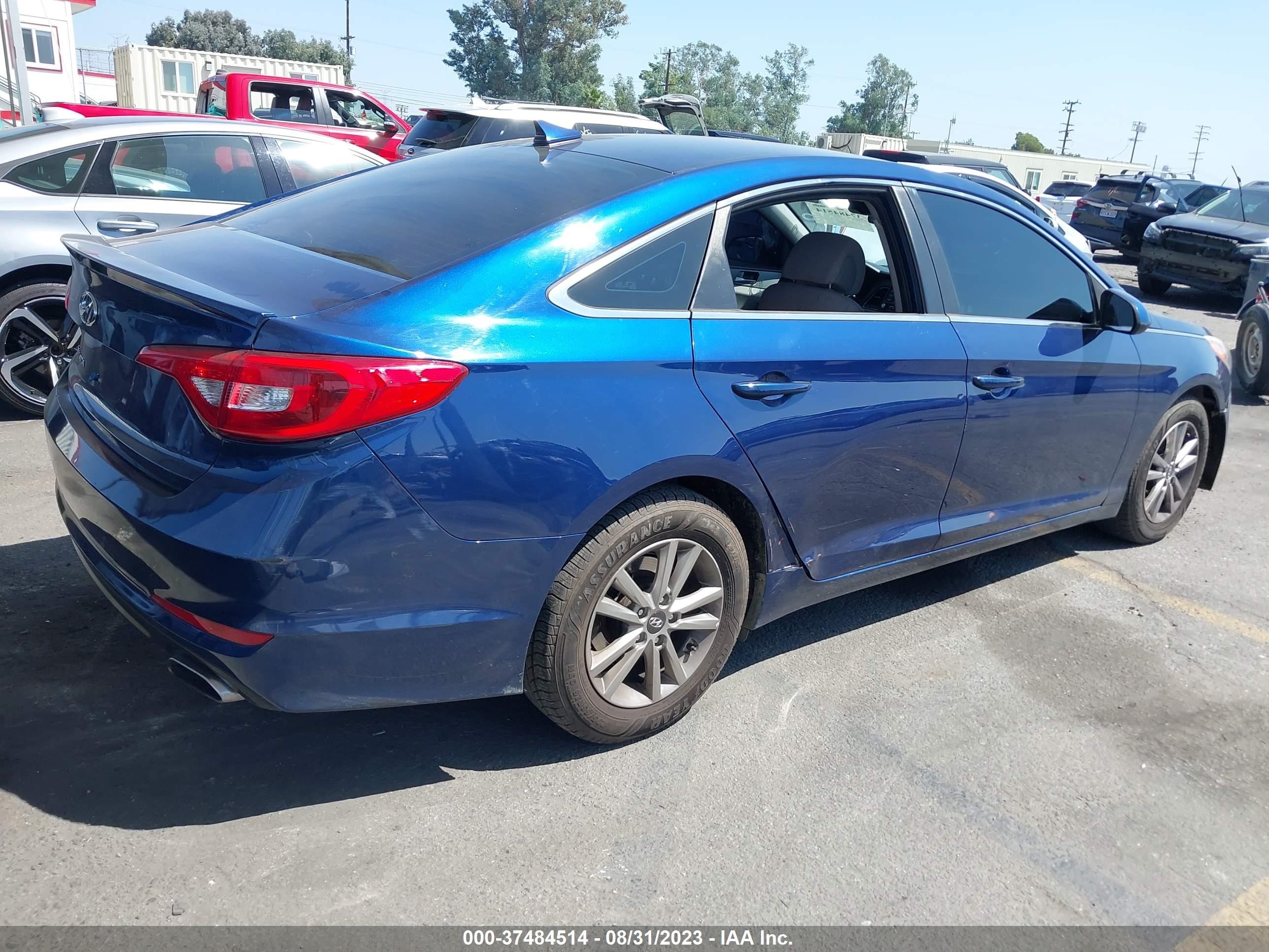 Photo 3 VIN: 5NPE24AF3HH595807 - HYUNDAI SONATA 