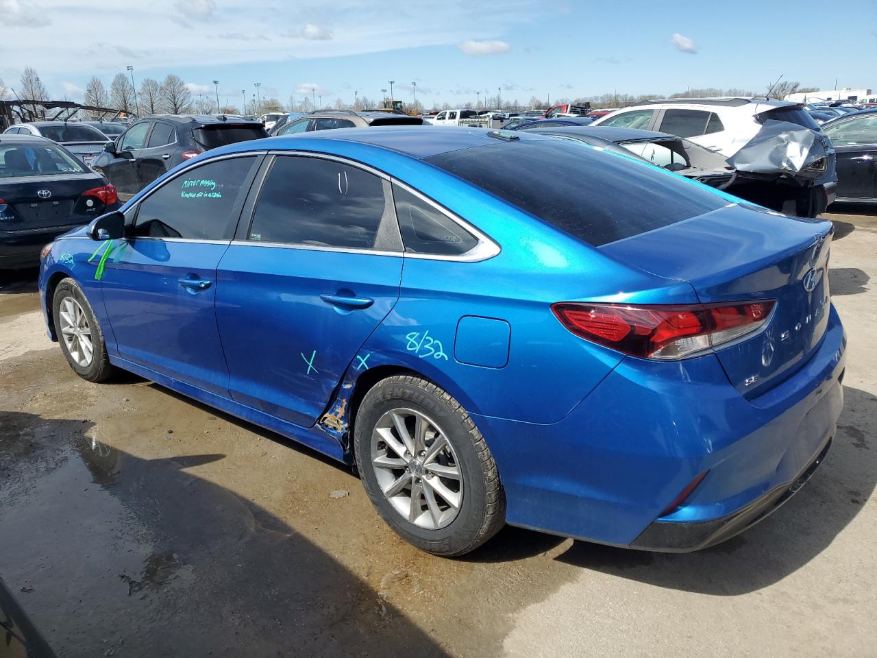 Photo 1 VIN: 5NPE24AF3JH601451 - HYUNDAI SONATA 