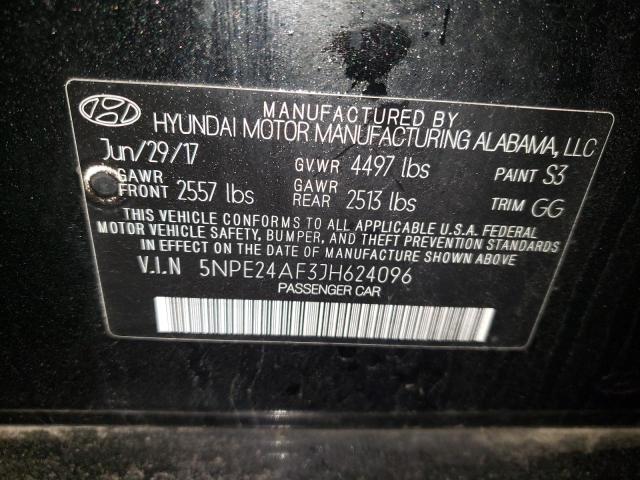 Photo 9 VIN: 5NPE24AF3JH624096 - HYUNDAI SONATA SE 