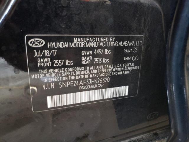 Photo 12 VIN: 5NPE24AF3JH626320 - HYUNDAI SONATA SE 