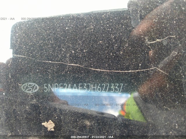 Photo 8 VIN: 5NPE24AF3JH627337 - HYUNDAI SONATA 