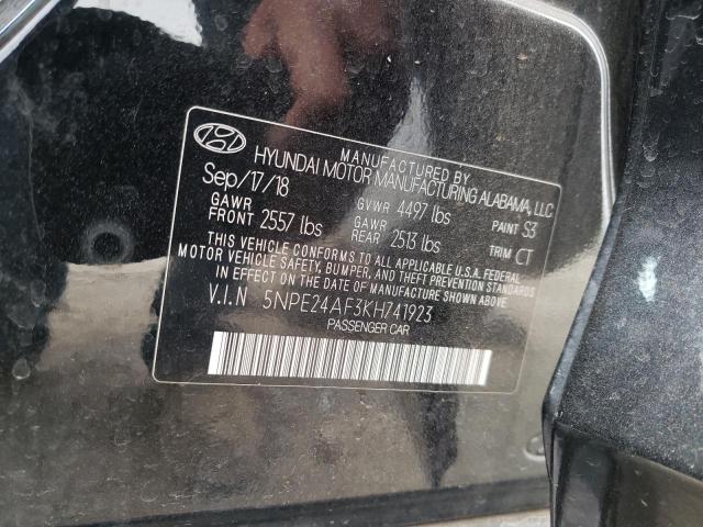 Photo 11 VIN: 5NPE24AF3KH741923 - HYUNDAI SONATA SE 