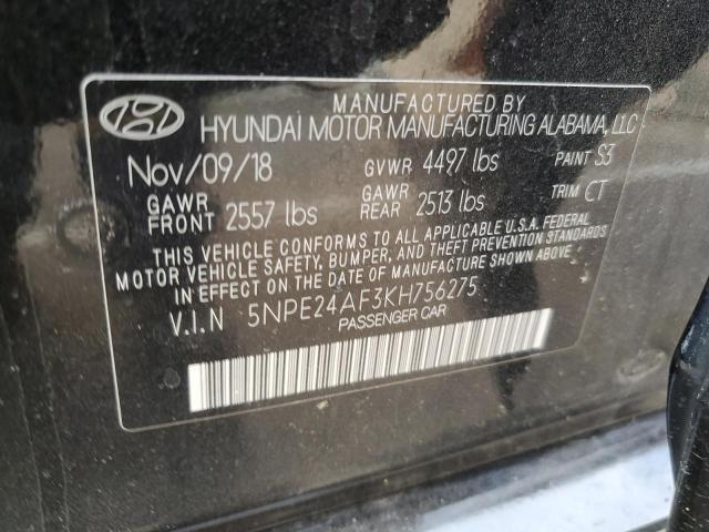 Photo 11 VIN: 5NPE24AF3KH756275 - HYUNDAI SONATA SE 