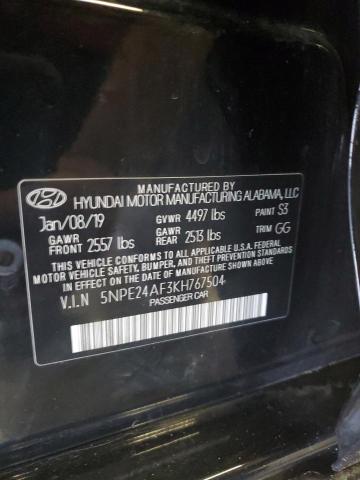 Photo 11 VIN: 5NPE24AF3KH767504 - HYUNDAI SONATA SE 