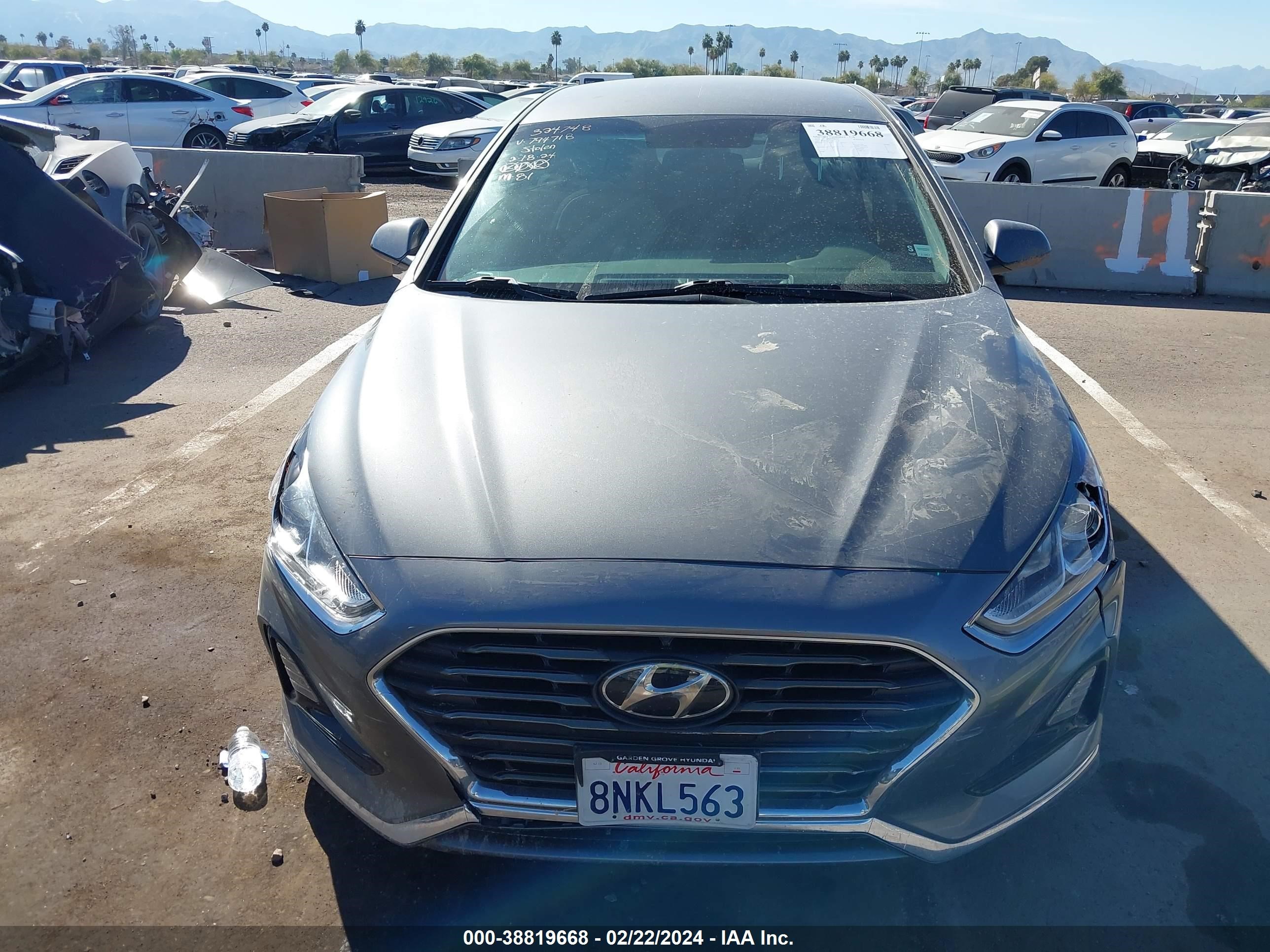 Photo 11 VIN: 5NPE24AF3KH794718 - HYUNDAI SONATA 