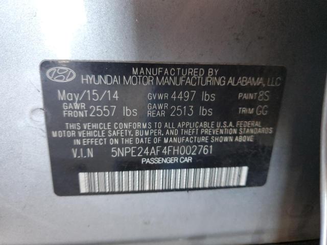 Photo 11 VIN: 5NPE24AF4FH002761 - HYUNDAI SONATA 