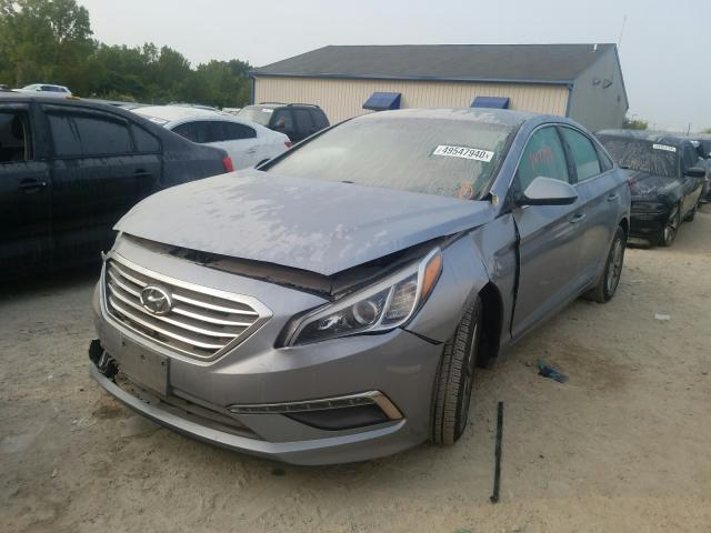 Photo 1 VIN: 5NPE24AF4FH009032 - HYUNDAI SONATA SE 