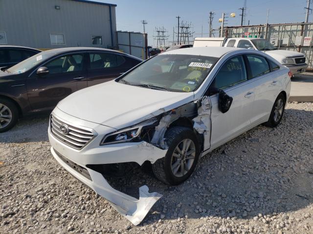 Photo 1 VIN: 5NPE24AF4FH009743 - HYUNDAI SONATA SE 