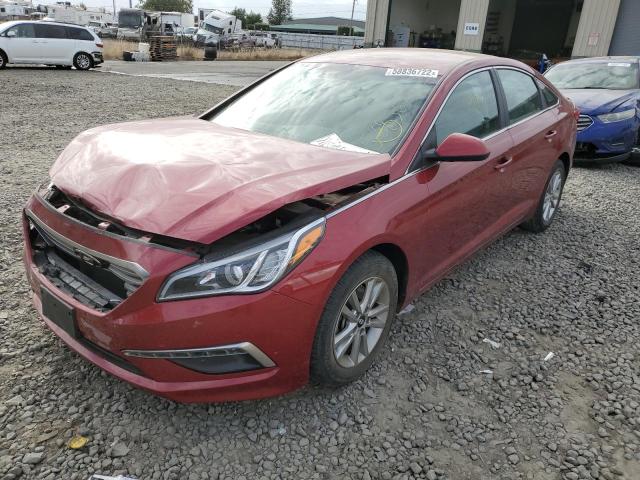 Photo 1 VIN: 5NPE24AF4FH021567 - HYUNDAI SONATA SE 