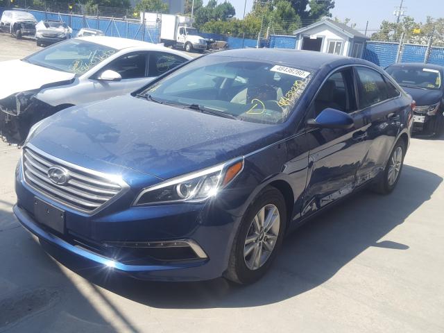 Photo 1 VIN: 5NPE24AF4FH035291 - HYUNDAI SONATA SE 