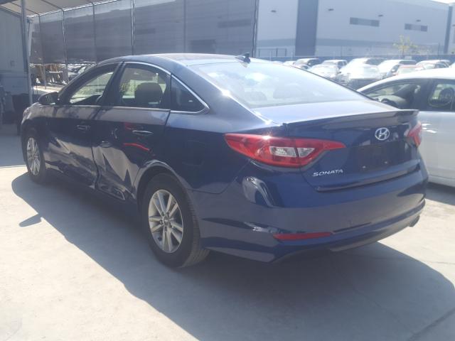 Photo 2 VIN: 5NPE24AF4FH035291 - HYUNDAI SONATA SE 