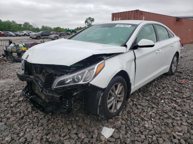 Photo 1 VIN: 5NPE24AF4FH039891 - HYUNDAI SONATA SE 