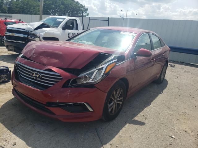 Photo 1 VIN: 5NPE24AF4FH050728 - HYUNDAI SONATA SE 