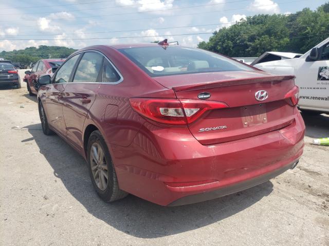 Photo 2 VIN: 5NPE24AF4FH050728 - HYUNDAI SONATA SE 