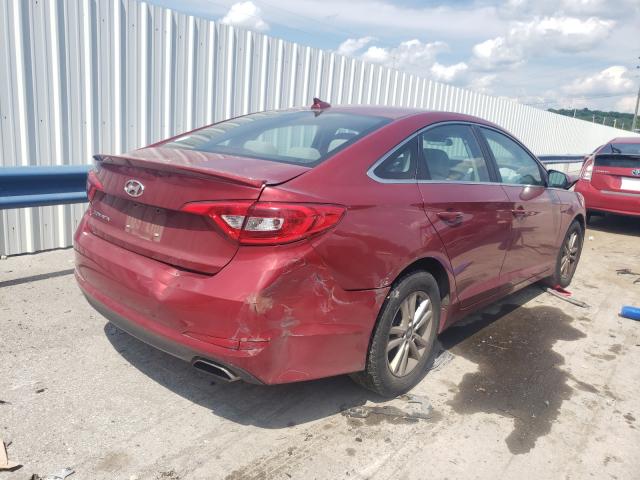 Photo 3 VIN: 5NPE24AF4FH050728 - HYUNDAI SONATA SE 