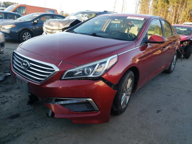 Photo 1 VIN: 5NPE24AF4FH064001 - HYUNDAI SONATA SE 