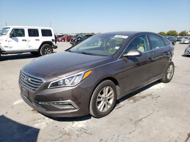 Photo 1 VIN: 5NPE24AF4FH070686 - HYUNDAI SONATA SE 