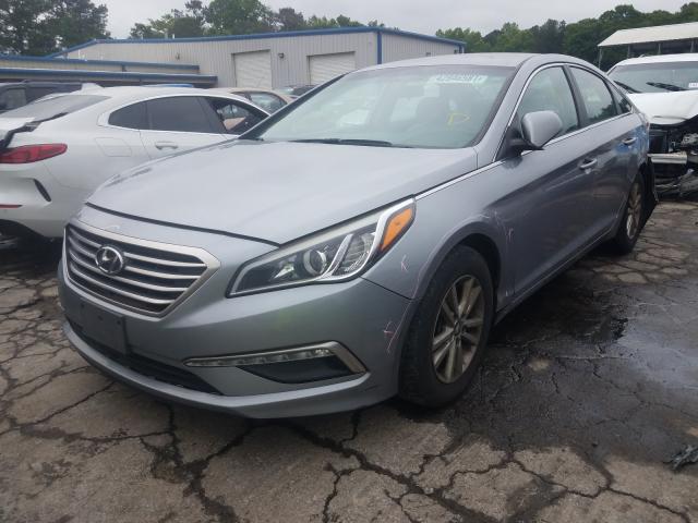 Photo 1 VIN: 5NPE24AF4FH075824 - HYUNDAI SONATA SE 