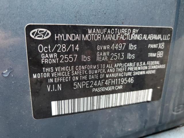 Photo 11 VIN: 5NPE24AF4FH119546 - HYUNDAI SONATA 