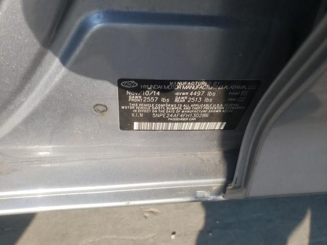 Photo 11 VIN: 5NPE24AF4FH130286 - HYUNDAI SONATA 