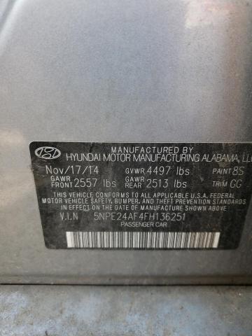 Photo 12 VIN: 5NPE24AF4FH136251 - HYUNDAI SONATA SE 