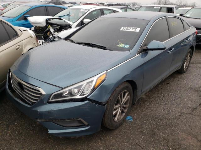 Photo 1 VIN: 5NPE24AF4FH144463 - HYUNDAI SONATA SE 