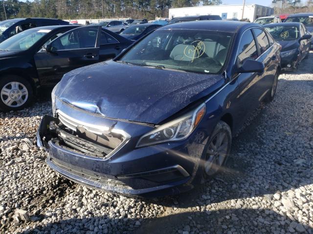 Photo 1 VIN: 5NPE24AF4FH162610 - HYUNDAI SONATA SE 