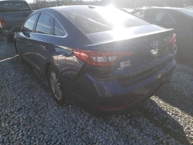 Photo 2 VIN: 5NPE24AF4FH162610 - HYUNDAI SONATA SE 