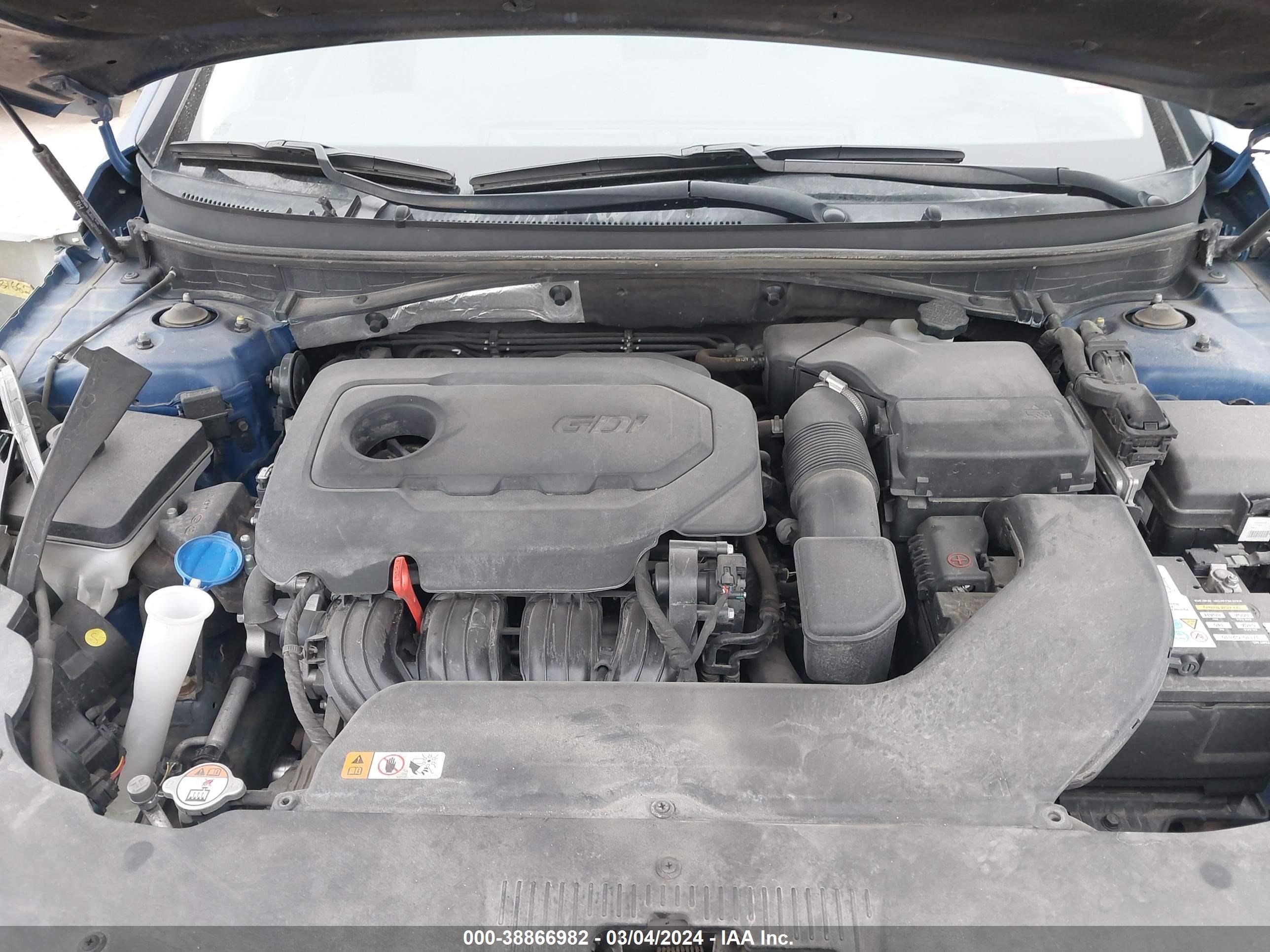 Photo 9 VIN: 5NPE24AF4FH170111 - HYUNDAI SONATA 