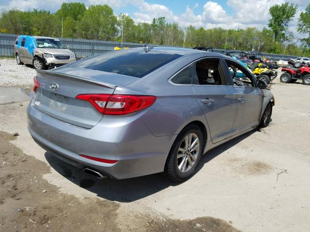 Photo 3 VIN: 5NPE24AF4FH170139 - HYUNDAI SONATA SE 