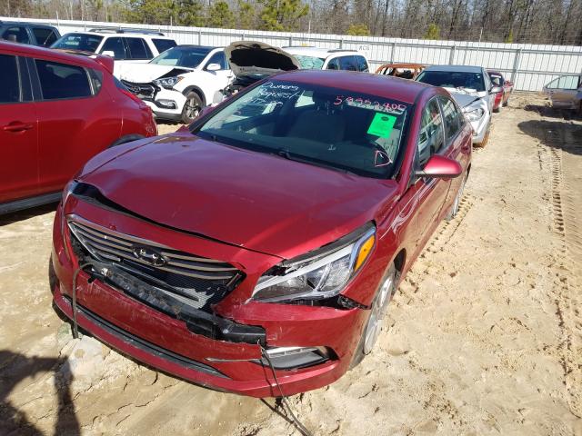 Photo 1 VIN: 5NPE24AF4FH170934 - HYUNDAI SONATA SE 