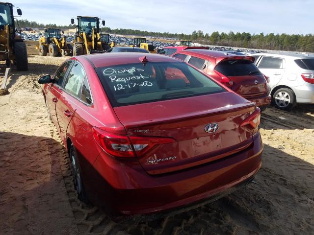 Photo 2 VIN: 5NPE24AF4FH170934 - HYUNDAI SONATA SE 