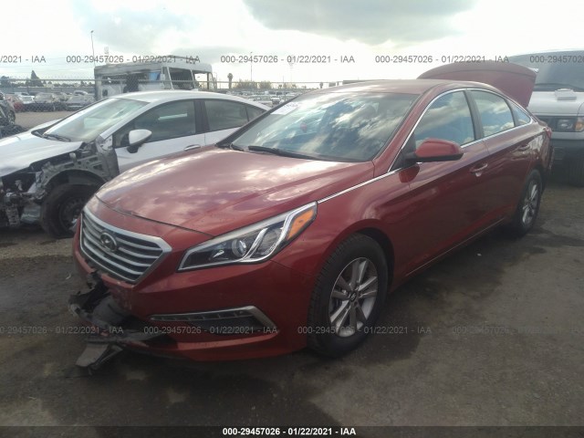 Photo 1 VIN: 5NPE24AF4FH173445 - HYUNDAI SONATA 