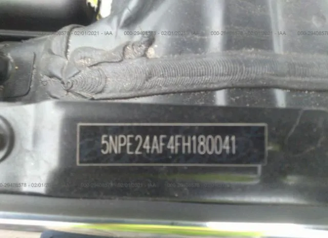 Photo 8 VIN: 5NPE24AF4FH180041 - HYUNDAI SONATA 