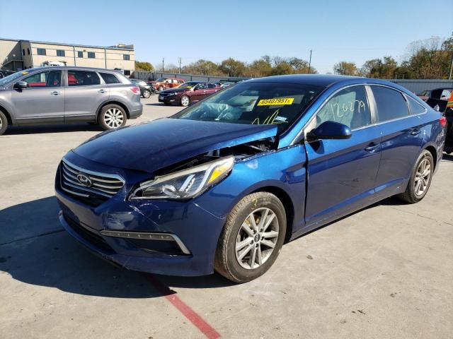 Photo 1 VIN: 5NPE24AF4FH182713 - HYUNDAI SONATA SE 