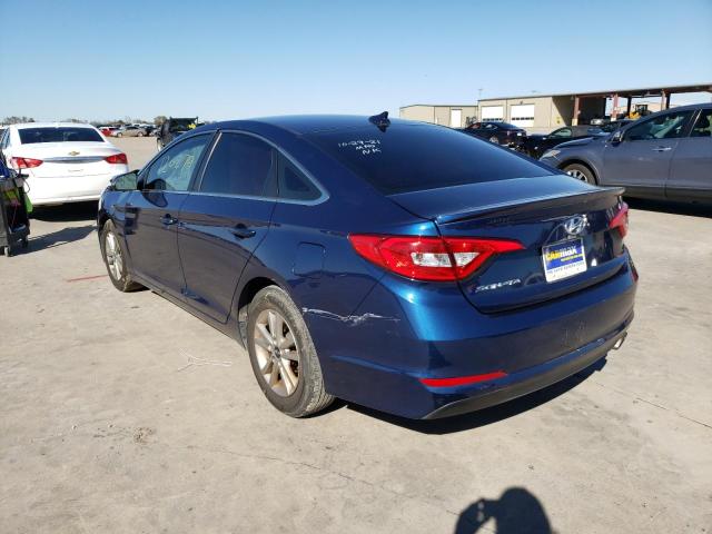 Photo 2 VIN: 5NPE24AF4FH182713 - HYUNDAI SONATA SE 