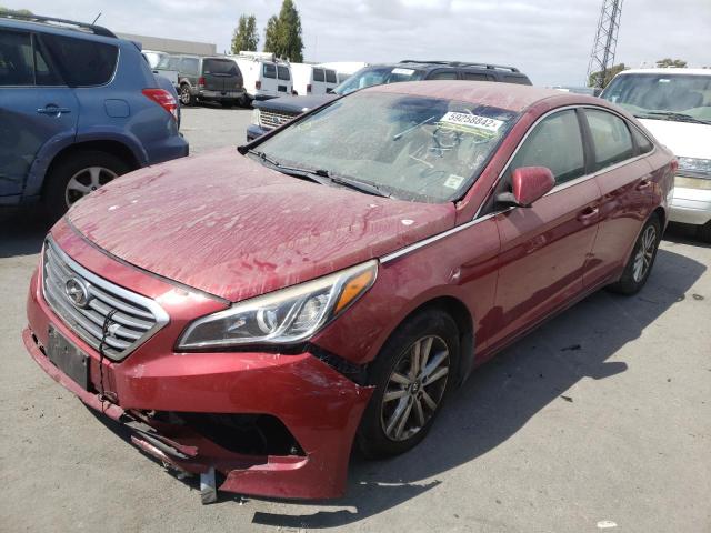 Photo 1 VIN: 5NPE24AF4FH184106 - HYUNDAI SONATA SE 