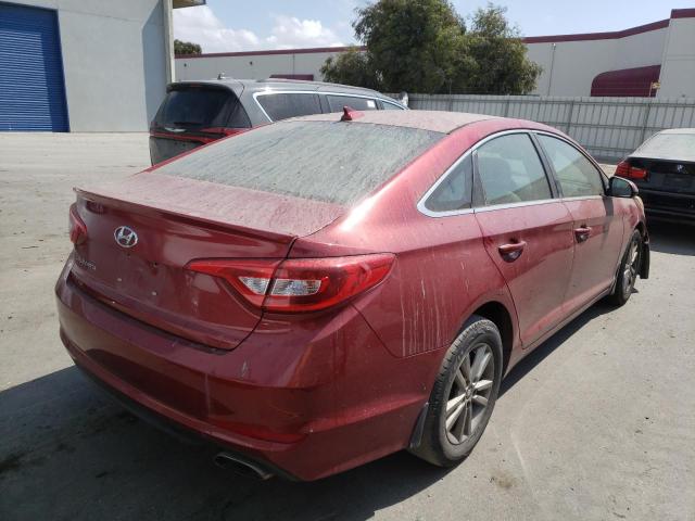 Photo 3 VIN: 5NPE24AF4FH184106 - HYUNDAI SONATA SE 