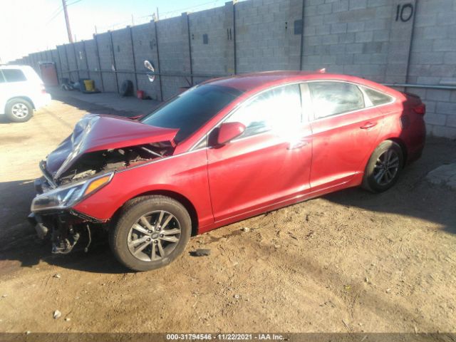 Photo 1 VIN: 5NPE24AF4FH206525 - HYUNDAI SONATA 