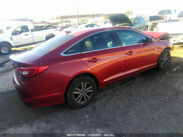 Photo 3 VIN: 5NPE24AF4FH206525 - HYUNDAI SONATA 