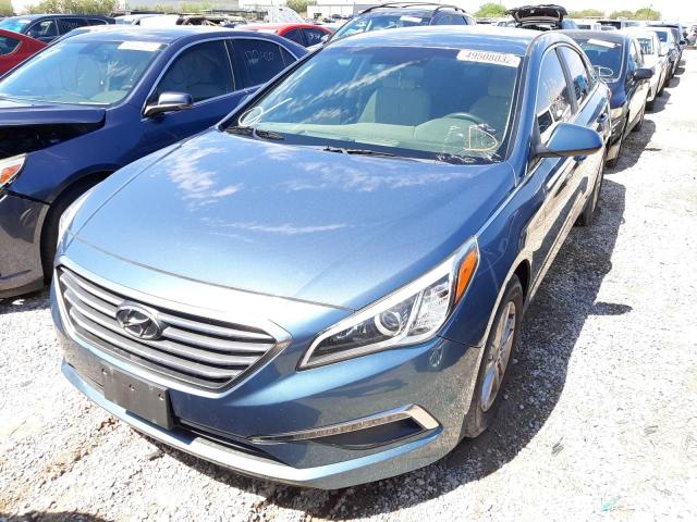 Photo 1 VIN: 5NPE24AF4FH217444 - HYUNDAI SONATA SE 