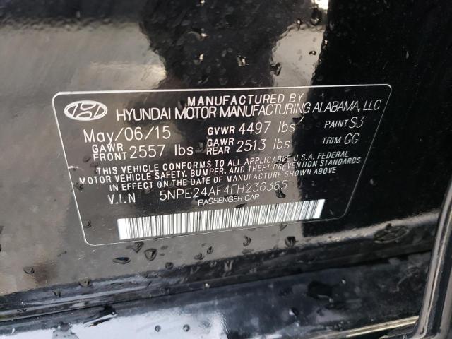 Photo 11 VIN: 5NPE24AF4FH236365 - HYUNDAI SONATA SE 