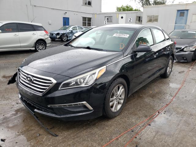 Photo 1 VIN: 5NPE24AF4FH255501 - HYUNDAI SONATA SE 