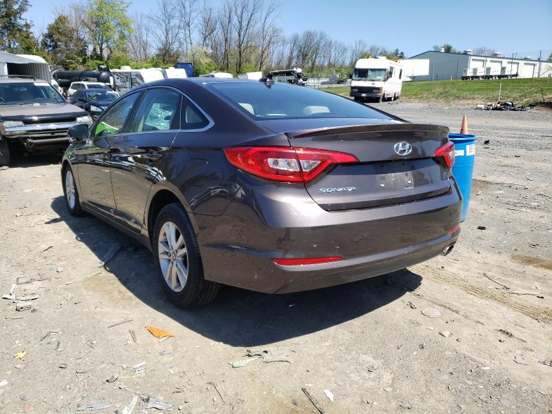 Photo 2 VIN: 5NPE24AF4GH275670 - HYUNDAI SONATA SE 