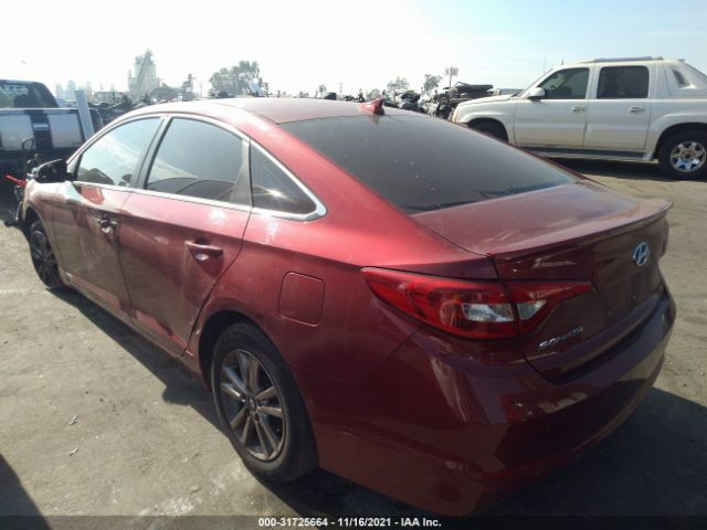 Photo 2 VIN: 5NPE24AF4GH278942 - HYUNDAI SONATA 