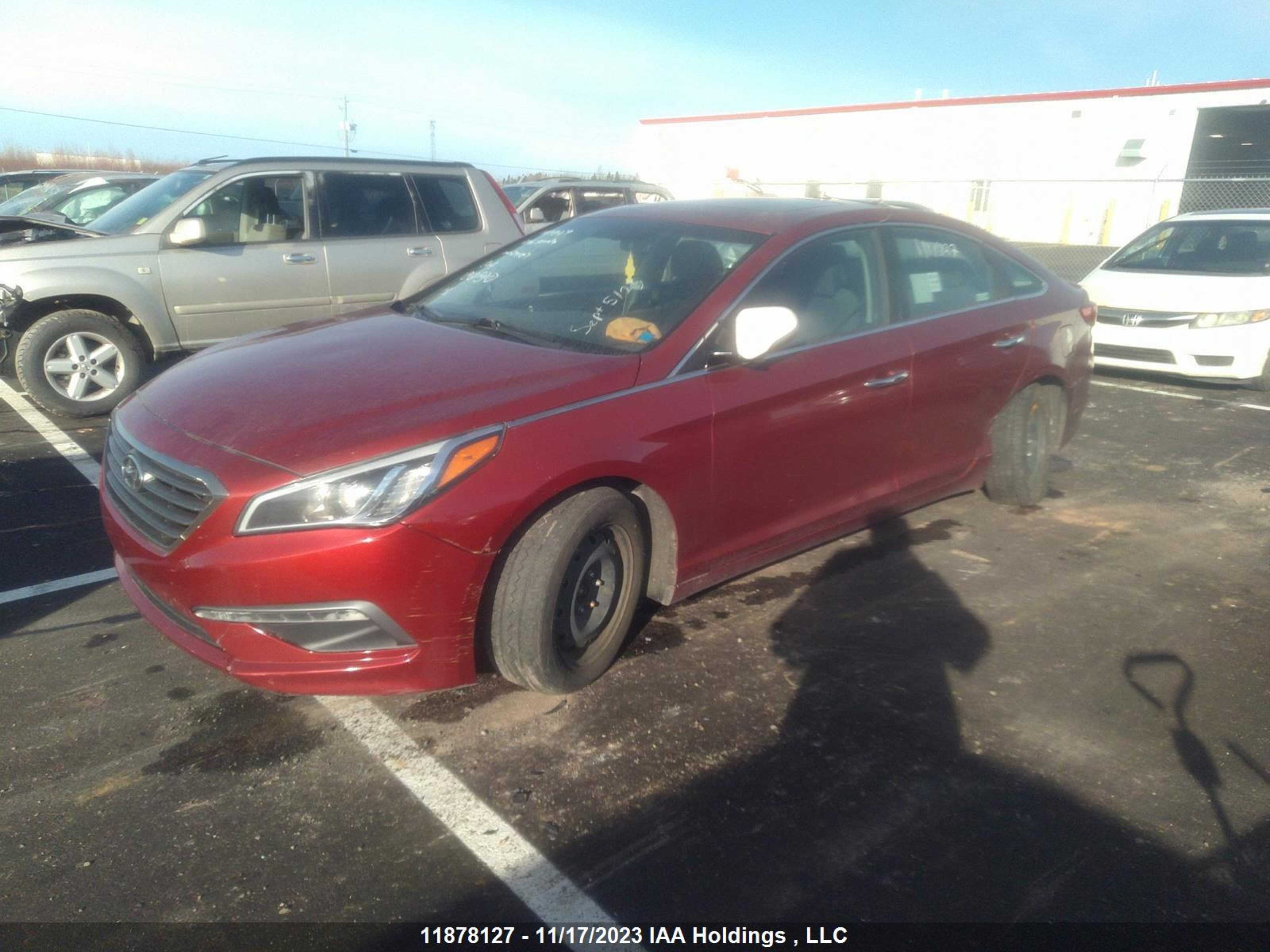 Photo 1 VIN: 5NPE24AF4GH291187 - HYUNDAI SONATA 