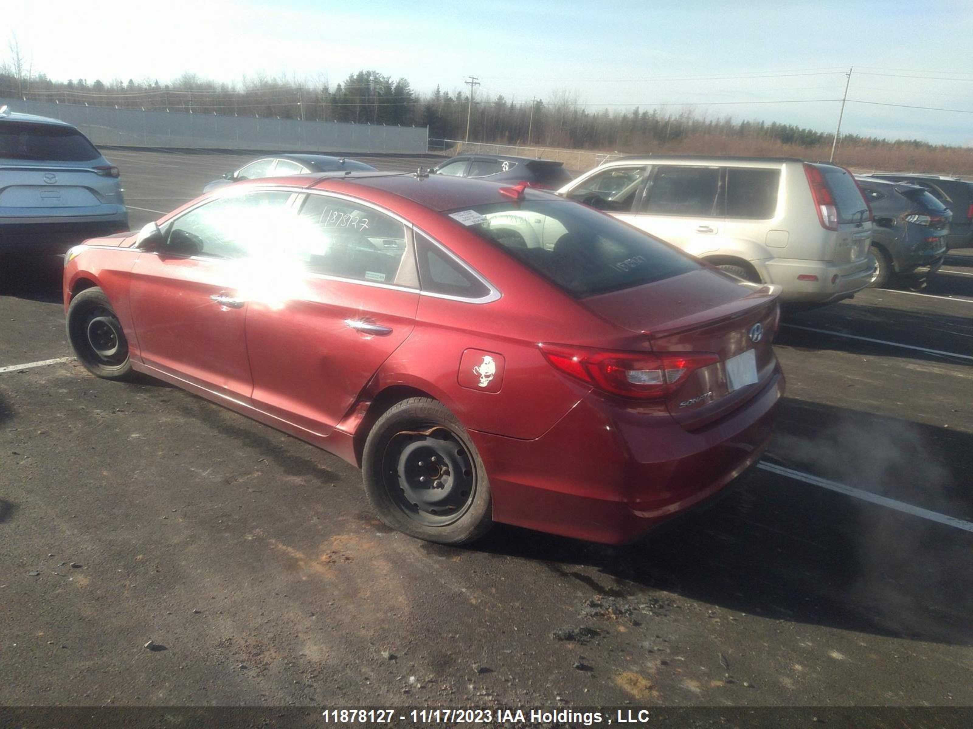 Photo 2 VIN: 5NPE24AF4GH291187 - HYUNDAI SONATA 